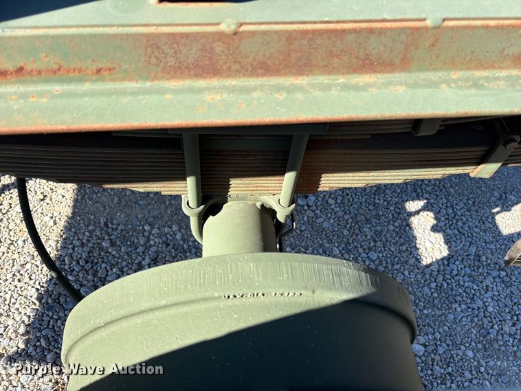 image for item ET7311 2009 Utility Tool & Trailer M103A3 utility trailer