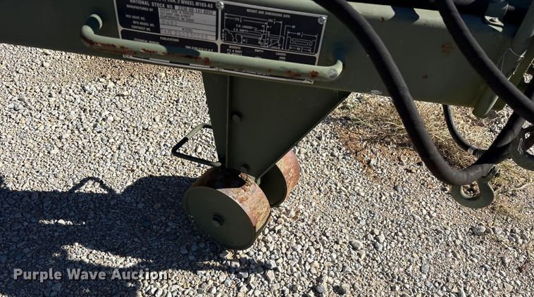 image for item ET7311 2009 Utility Tool & Trailer M103A3 utility trailer