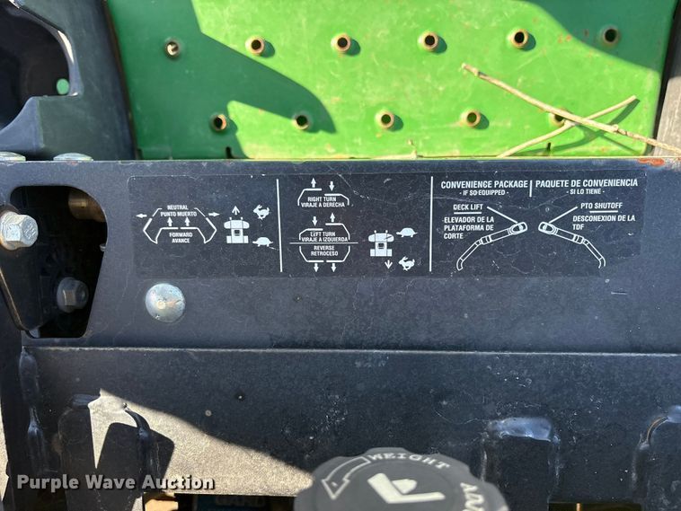 image for item ET7314 2013 John Deere Z950R ZTR ZTR lawn mower