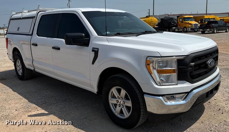 image for item EU2230 2022 Ford F150 SuperCrew pickup truck