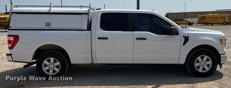 image for item EU2230 2022 Ford F150 SuperCrew pickup truck