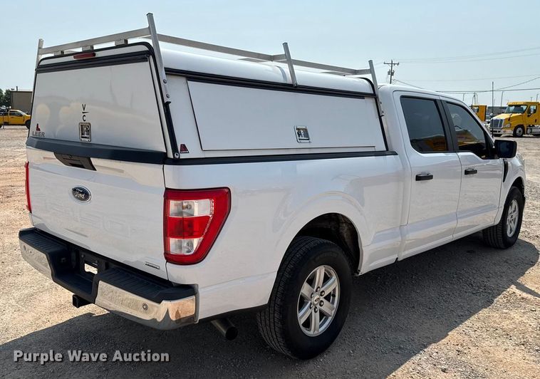 image for item EU2230 2022 Ford F150 SuperCrew pickup truck