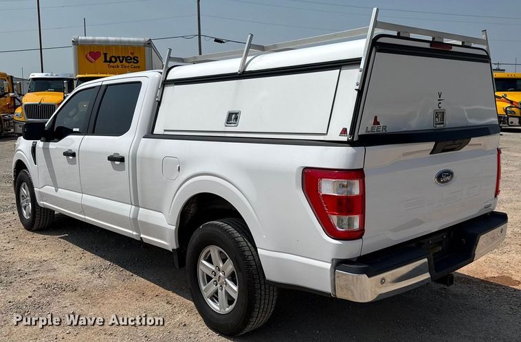 image for item EU2230 2022 Ford F150 SuperCrew pickup truck