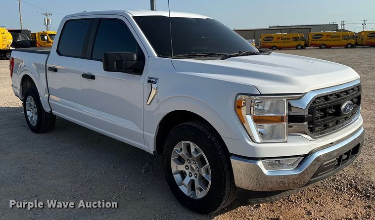 image for item EU2246 2022 Ford F150 SuperCrew pickup truck