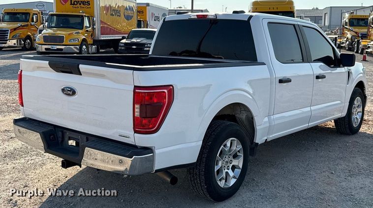 image for item EU2246 2022 Ford F150 SuperCrew pickup truck