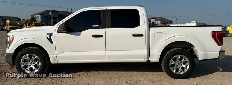 image for item EU2246 2022 Ford F150 SuperCrew pickup truck