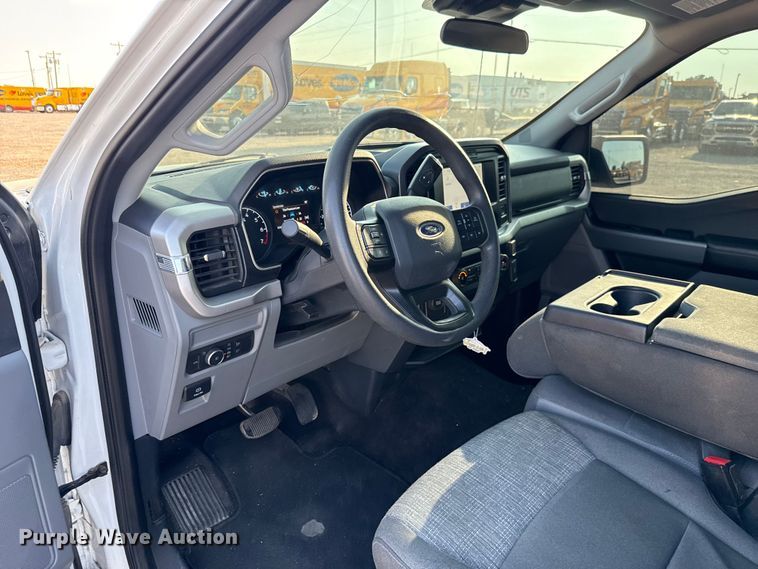 image for item EU2246 2022 Ford F150 SuperCrew pickup truck