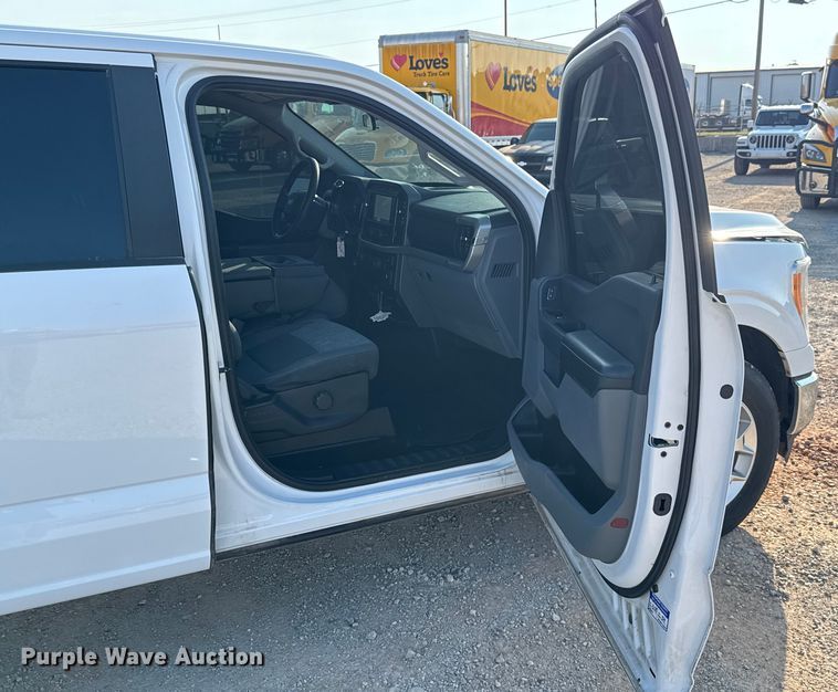 image for item EU2246 2022 Ford F150 SuperCrew pickup truck