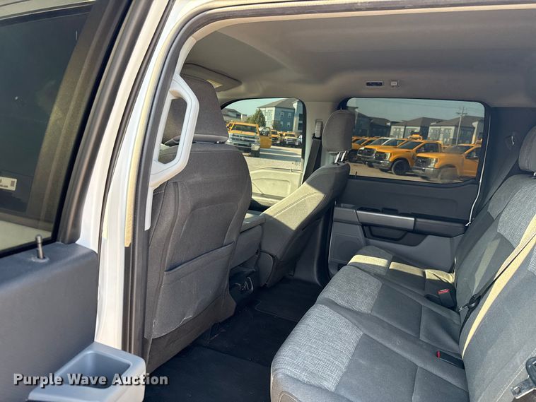 image for item EU2246 2022 Ford F150 SuperCrew pickup truck