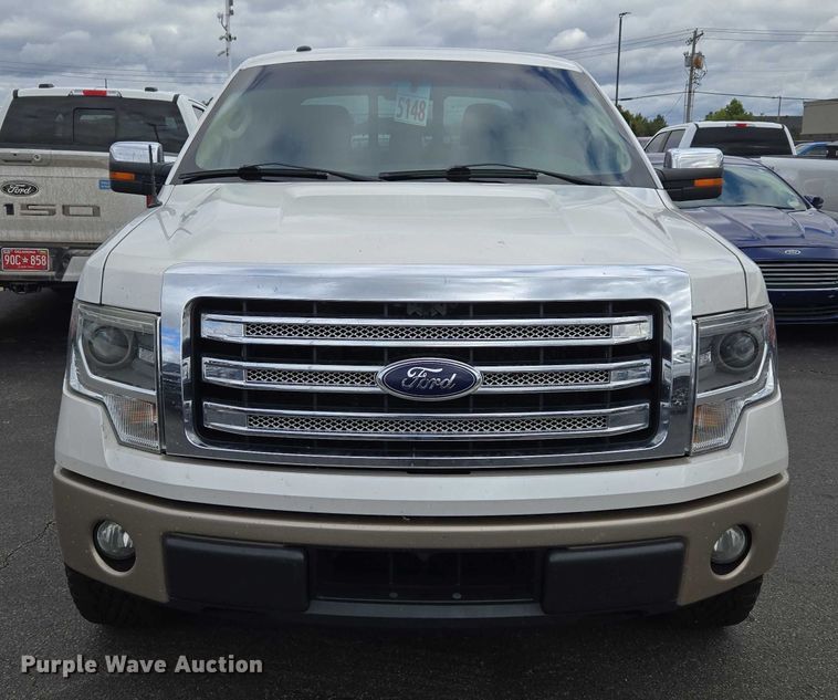 image for item EU3968 2014 Ford F150 SuperCrew pickup truck