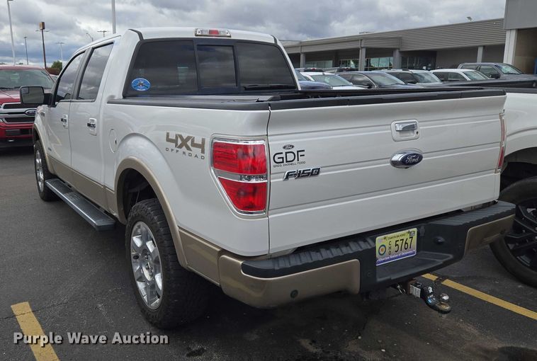 image for item EU3968 2014 Ford F150 SuperCrew pickup truck