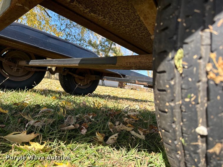 image for item EU4008 Shop Built utility trailer