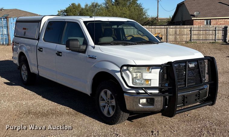 image for item EU4705 2015 Ford F150 XLT SuperCrew pickup truck