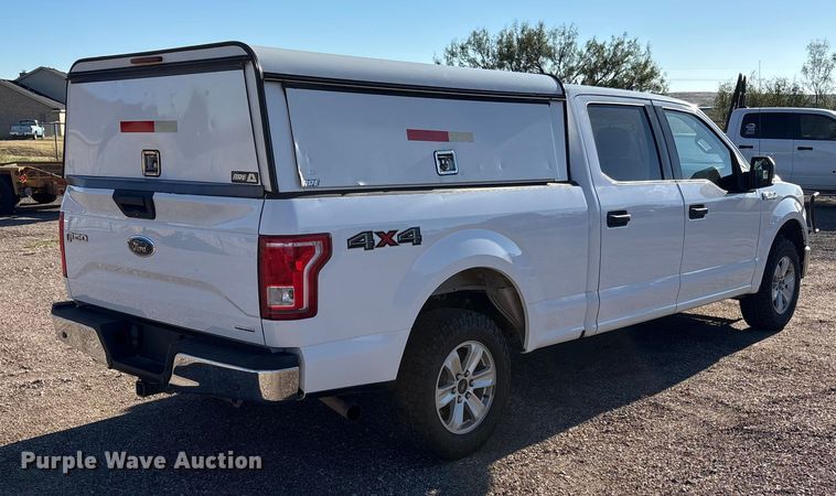 image for item EU4705 2015 Ford F150 XLT SuperCrew pickup truck