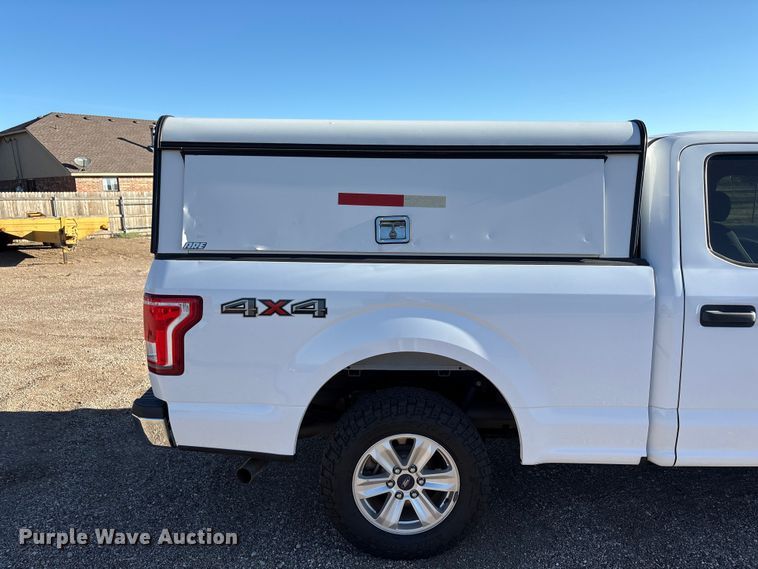 image for item EU4705 2015 Ford F150 XLT SuperCrew pickup truck