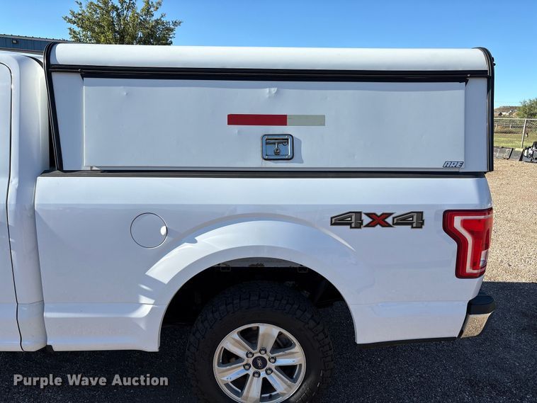 image for item EU4705 2015 Ford F150 XLT SuperCrew pickup truck