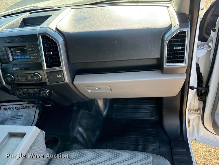 image for item EU4705 2015 Ford F150 XLT SuperCrew pickup truck