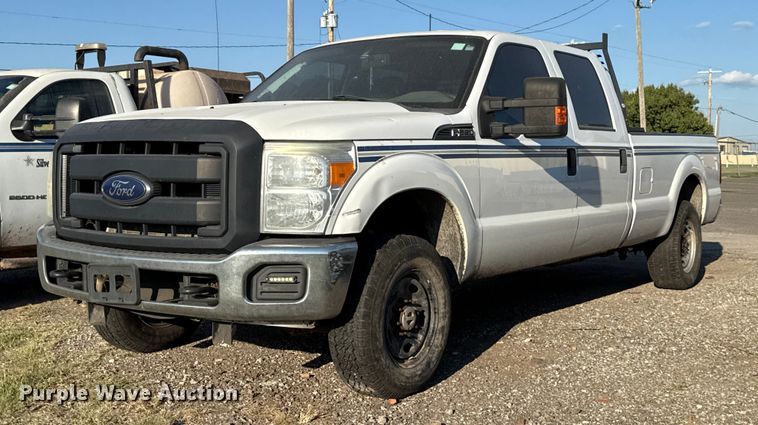 image for item EU5012 2015 Ford F250 Super Duty XL Crew Cab pickup truck