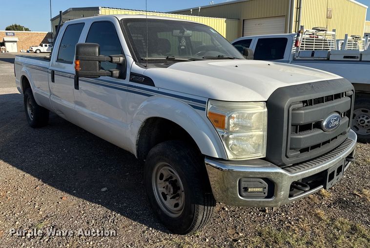 image for item EU5012 2015 Ford F250 Super Duty XL Crew Cab pickup truck