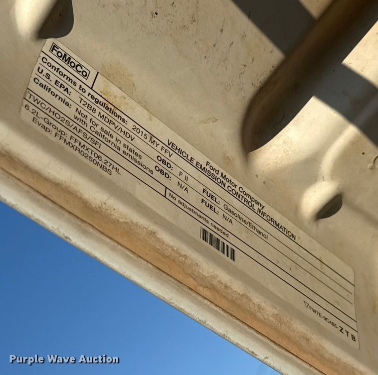 image for item EU5012 2015 Ford F250 Super Duty XL Crew Cab pickup truck