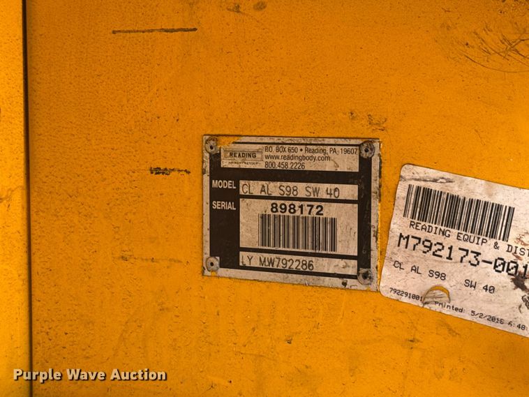 image for item EU5068 2018 Chevrolet Silverado 3500HD utility bed pickup truck