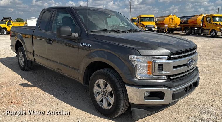 image for item EU5069 2018 Ford F150 SuperCab pickup truck