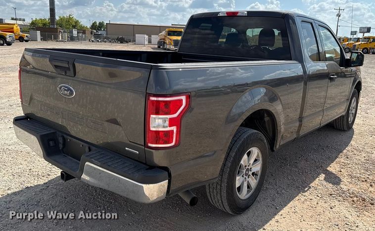 image for item EU5069 2018 Ford F150 SuperCab pickup truck