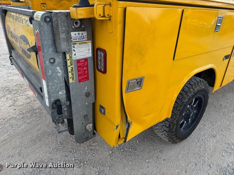 image for item EU5070 2018 Chevrolet Silverado 3500HD utility bed pickup truck