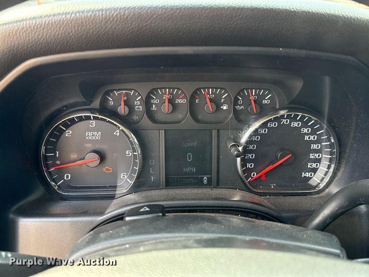 image for item EU5070 2018 Chevrolet Silverado 3500HD utility bed pickup truck