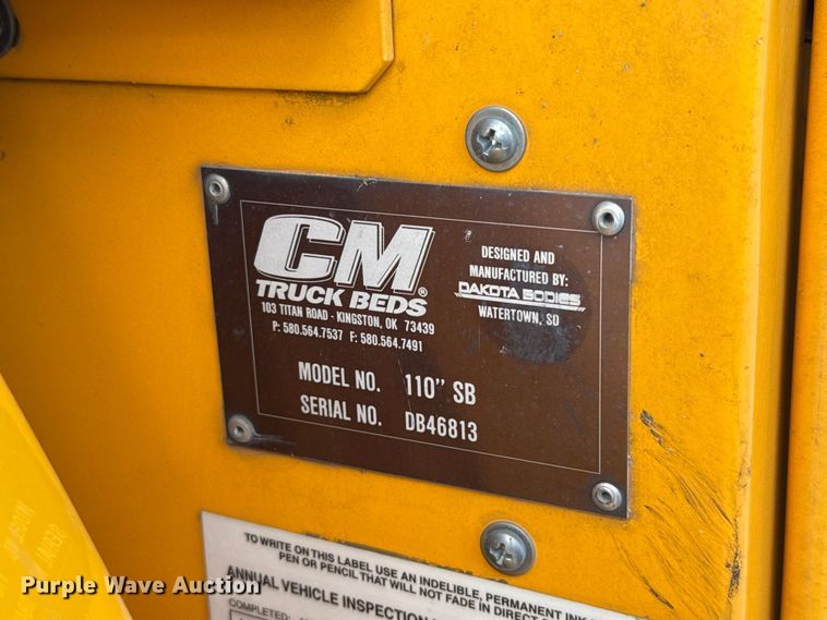 image for item EU5073 2020 Ford F350 Super Duty utility bed pickup truck