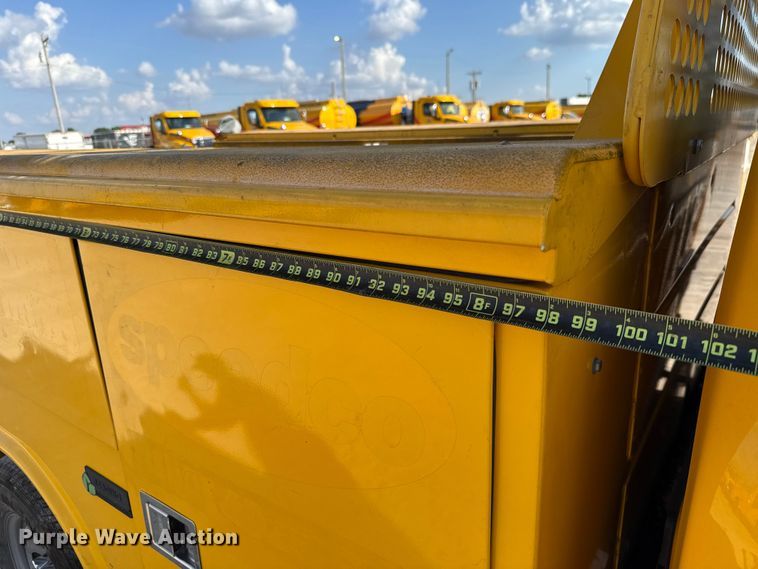 image for item EU5074 2018 Ford F350 Super Duty utility bed pickup truck