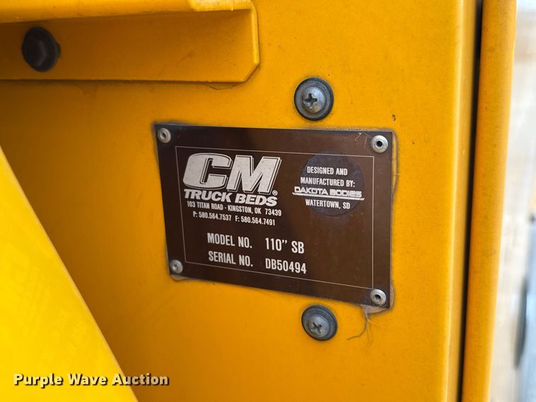 image for item EU5196 2020 Ford F350 Super Duty XL utility bed pickup truck