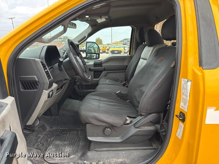 image for item EU5196 2020 Ford F350 Super Duty XL utility bed pickup truck