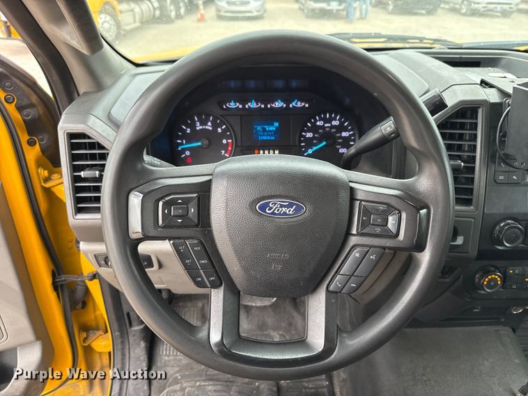 image for item EU5196 2020 Ford F350 Super Duty XL utility bed pickup truck