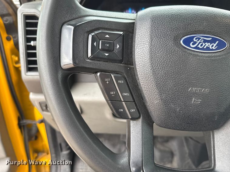 image for item EU5196 2020 Ford F350 Super Duty XL utility bed pickup truck