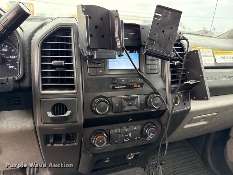 image for item EU5196 2020 Ford F350 Super Duty XL utility bed pickup truck