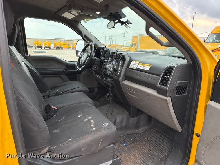 image for item EU5196 2020 Ford F350 Super Duty XL utility bed pickup truck