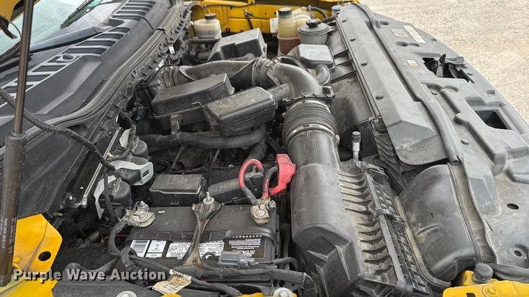 image for item EU5196 2020 Ford F350 Super Duty XL utility bed pickup truck