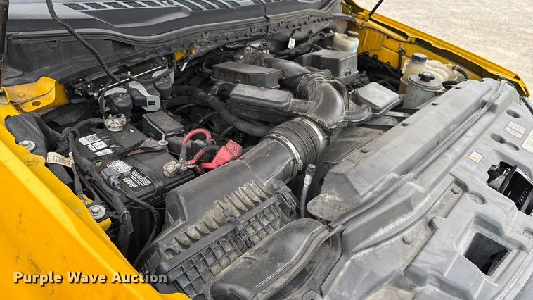 image for item EU5196 2020 Ford F350 Super Duty XL utility bed pickup truck