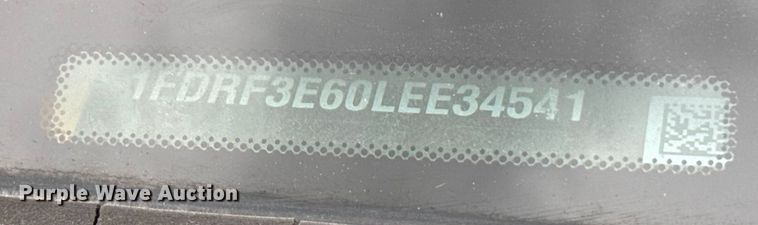 image for item EU5196 2020 Ford F350 Super Duty XL utility bed pickup truck