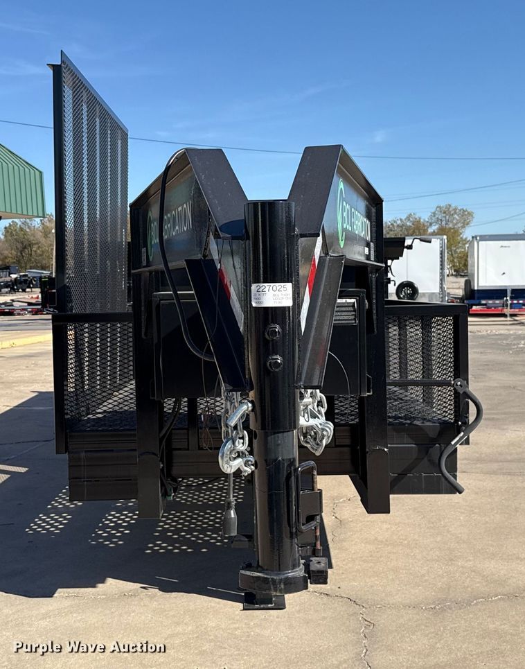 image for item EU5393 2024 BCL Fabrication landscape dump trailer