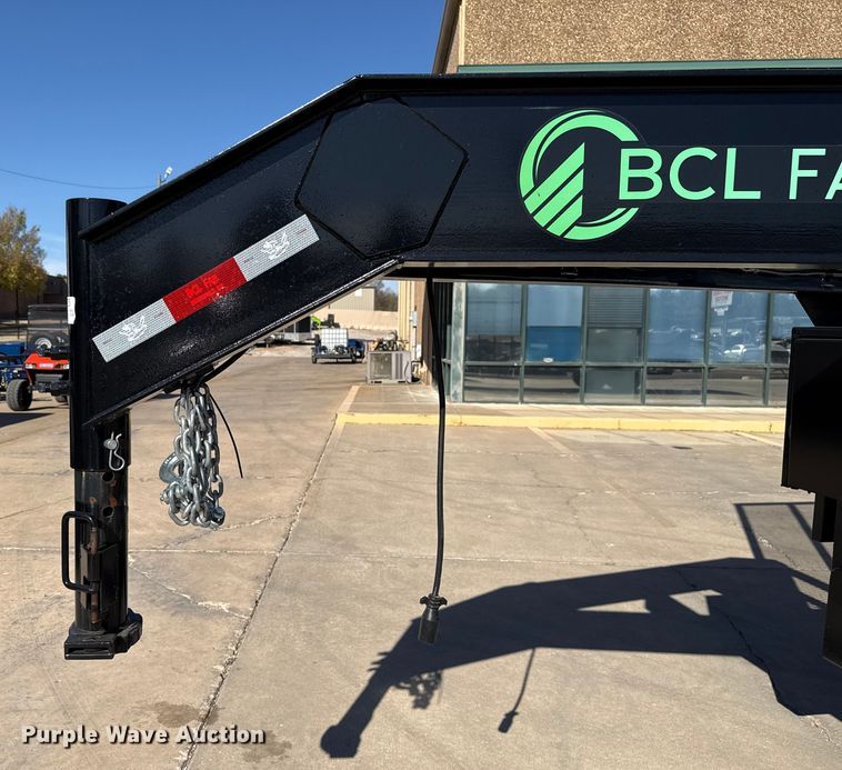 image for item EU5393 2024 BCL Fabrication landscape dump trailer