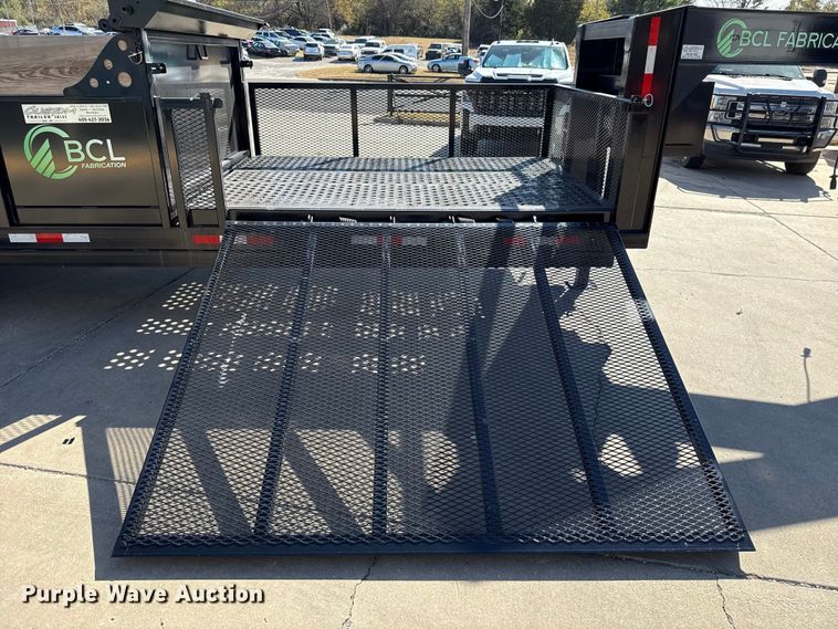 image for item EU5393 2024 BCL Fabrication landscape dump trailer