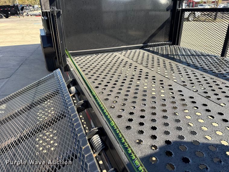 image for item EU5393 2024 BCL Fabrication landscape dump trailer