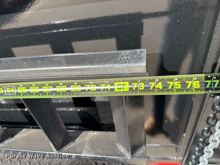 image for item EU5393 2024 BCL Fabrication landscape dump trailer