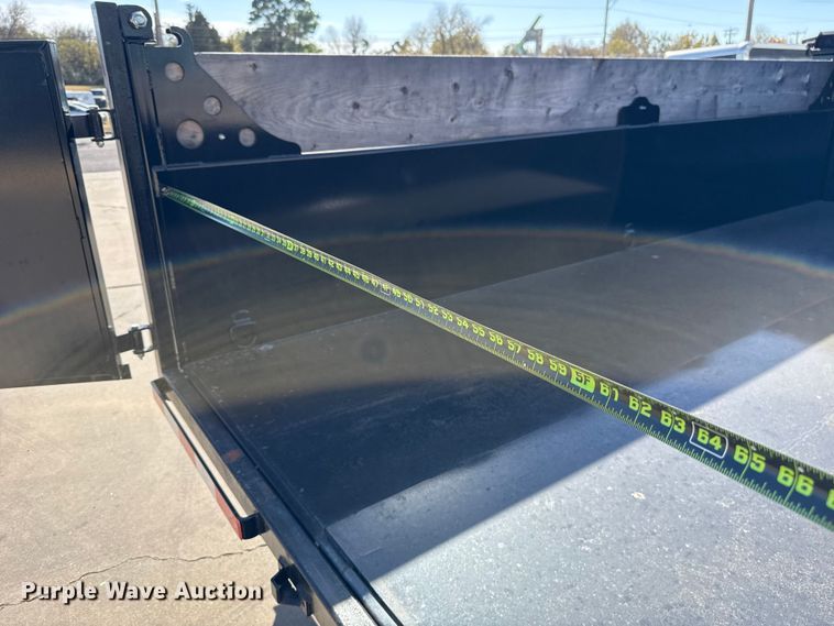 image for item EU5393 2024 BCL Fabrication landscape dump trailer