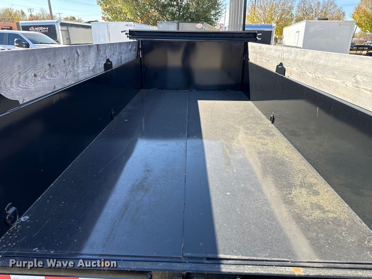 image for item EU5393 2024 BCL Fabrication landscape dump trailer