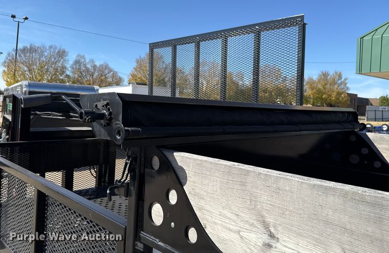 image for item EU5393 2024 BCL Fabrication landscape dump trailer