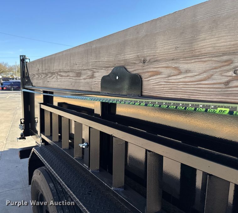 image for item EU5393 2024 BCL Fabrication landscape dump trailer