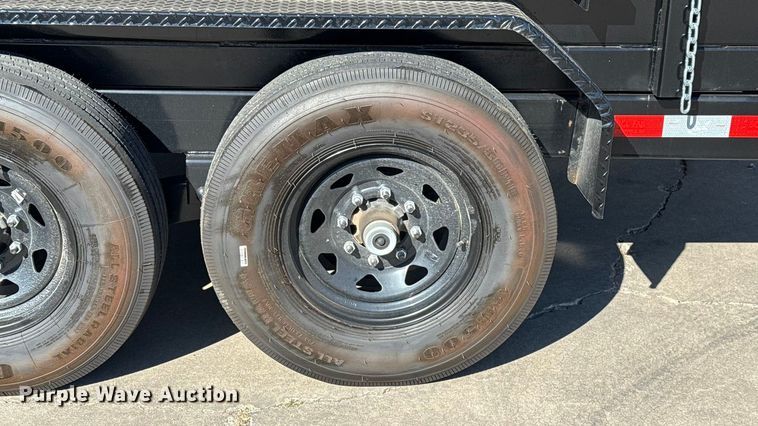 image for item EU5393 2024 BCL Fabrication landscape dump trailer